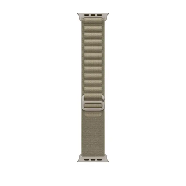 Ремешок для Apple Watch 49 / 46 / 45 / 44 mm Alpine Loop olive - Фото 3 Ремешок для Apple Watch 49 / 46 / 45 / 44 mm Alpine Loop olive - изображение 3