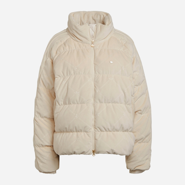 Пуховик зимовий жіночий adidas Original S GU1777 34 Бежевий (4064055183497) - зображення 5