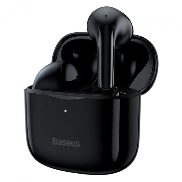 Беспроводные наушники с микрофоном для телефона черные Baseus E3 - изображение 3