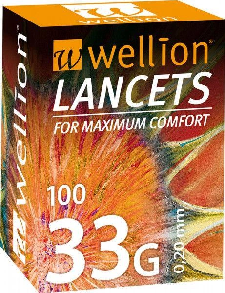 Игла-ланцет Wellion 33G (0,20 mm) 100 шт - изображение 1