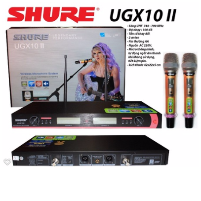 Вокальная микрофонная радиосистема Shure UGX10 - изображение 4