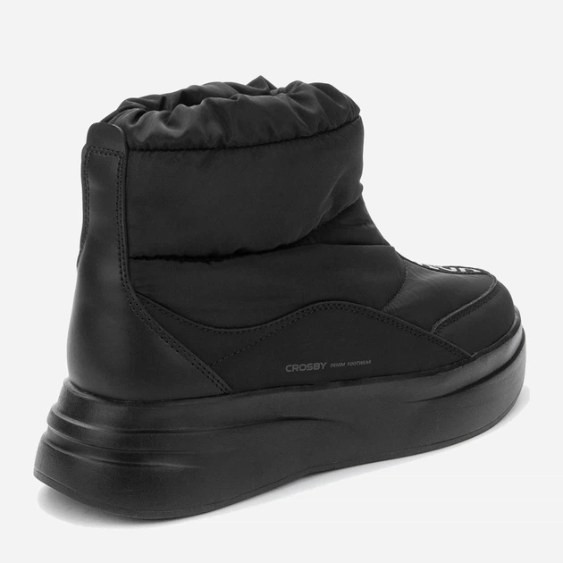 Śniegowce damskie niskie Crosby 438107/12-01E 38 25.3 cm Czarne (4255679908454) - obraz 3
