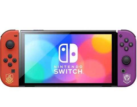 Игровая консоль Nintendo Switch OLED Pokemon Scarlet and Violet Edition - Фото 3 Игровая консоль Nintendo Switch OLED Pokemon Scarlet and Violet Edition - изображение 3