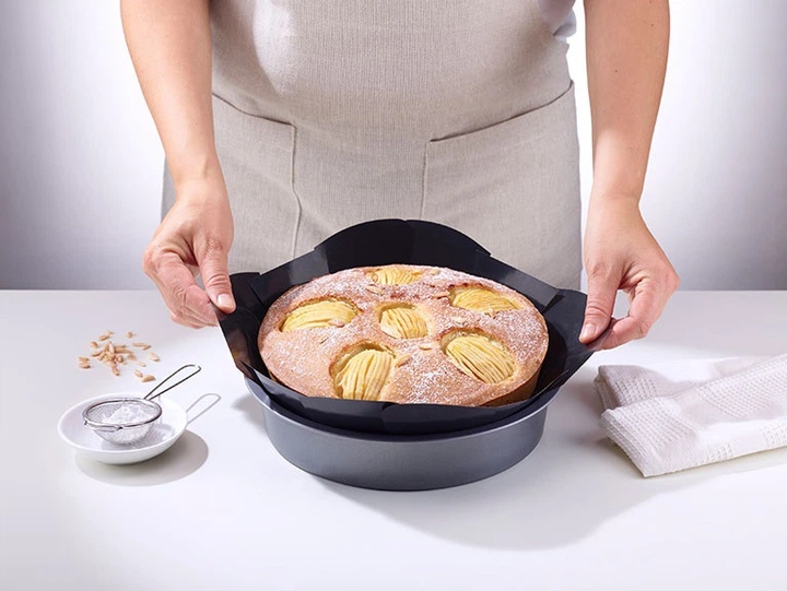 Тефлоновая многоразовая подкладка для торта круглая Bake & Fry NoStik 17.085 - Фото 3 Тефлоновая многоразовая подкладка для торта круглая Bake & Fry NoStik 17.085 - изображение 3