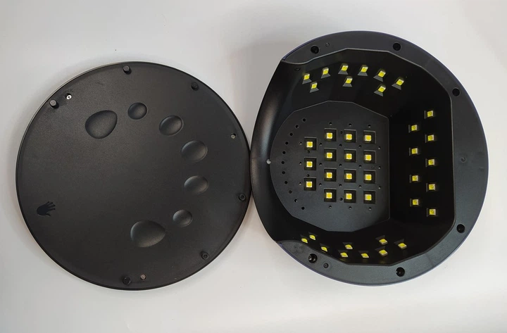 UV/LED лампа для маникюра SUN F-11, 120 Вт, Розовая - изображение 4