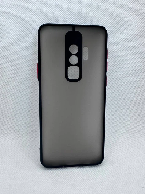 Чохол Sport Matt для Samsung Galaxy S9 plus Чорний - зображення 3