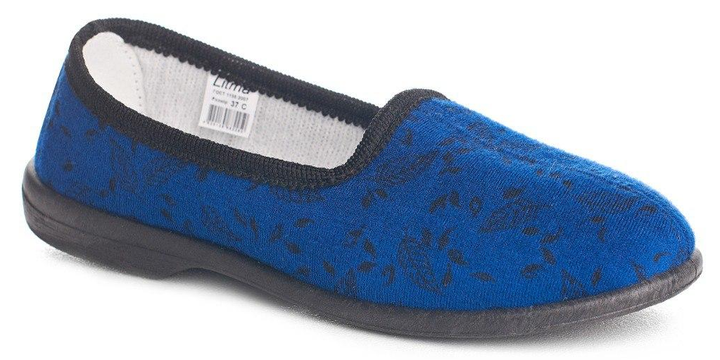 Домашні жіночі кімнатні тапочки Litma, сині 38 - Фото 1 Домашні жіночі кімнатні тапочки Litma, сині 38 - зображення 1