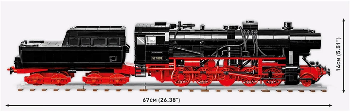 Конструктор Cobi Trains Локомотив DRB Class 52 2505 деталей (COBI-6282) - Фото 9 Конструктор Cobi Trains Локомотив DRB Class 52 2505 деталей (COBI-6282) - зображення 9