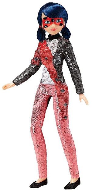 Lalka Playmates Miraculous Fashion Flip Marinette i strój Biedronki 26 cm (43377503750) - obraz 1