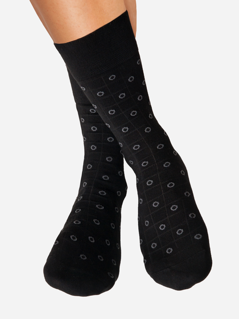 Шкарпетки чоловічі Noviti SB004-M-08 39-42 Чорні (5905204309032) - зображення 1