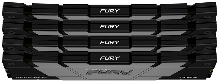 Оперативная память Kingston Fury DDR4-3600 65536MB PC4-28800 (Kit of 4x16384) Renegade (KF436C16RB12K4/64) - изображение 2