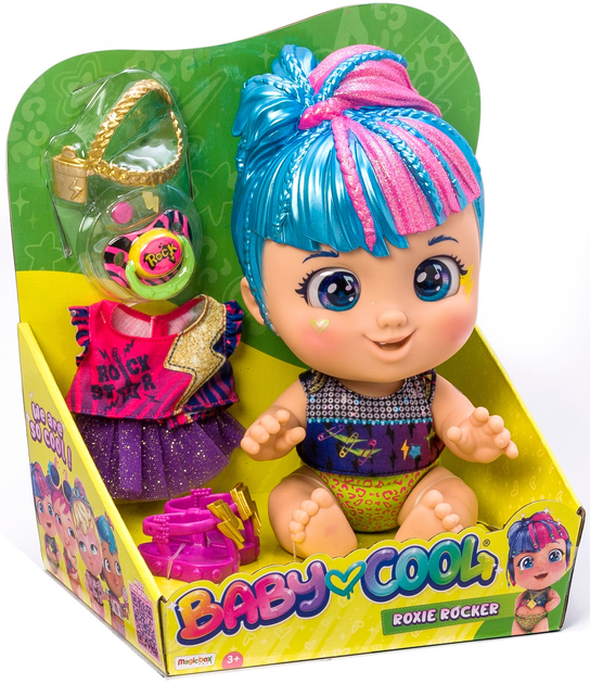 Lalka Magic Box Baby Cool Roxie Rocker 25 cm (8431618020982) - obraz 3