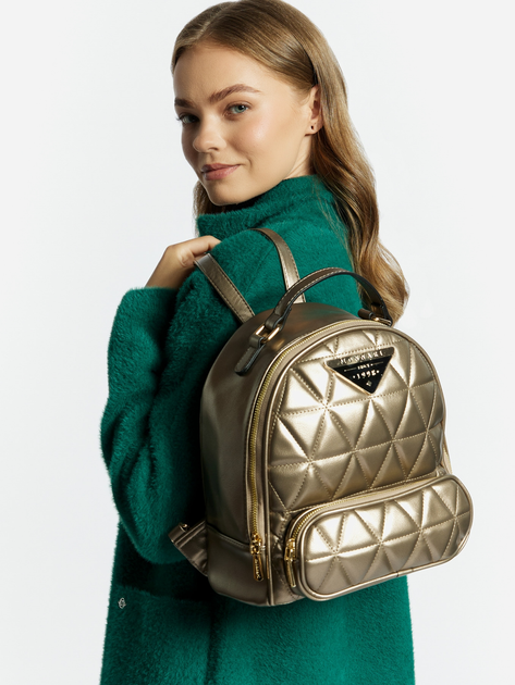 Жіночий рюкзак Monnari Backpacks Quilted Women's Backpack Золотистий (5904528537480) - зображення 2