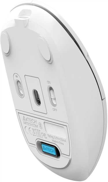 Мишка A4Tech FG16CS Wireless Air White - зображення 9