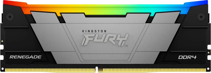 Pamięć RAM Kingston Fury DDR4-3600 16384 MB PC4-28800 (zestaw 2x8192) Renegade RGB (KF436C16RB2AK2/16) - obraz 2