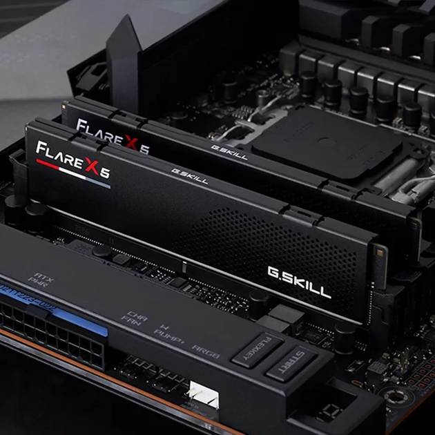 Модуль пам'яті G.Skill Flare X5 Black DDR5-6000 32GB (2x16GB) AMD EXPO 30-38-38-96 1.35V – фото, відгуки, характеристики в інтернет-магазині ROZETKA від продавця: UNITED HARDWARE SOLUTIONS | Купити в Україні: Києві, Харкові, Дніпрі, Модуль пам'яті G.Skill Flare X5 Black DDR5-6000 32GB (2x16GB) AMD EXPO 30-38-38-96 1.35V – фото, відгуки, характеристики в інтернет-магазині ROZETKA від продавця: UNITED HARDWARE SOLUTIONS | Купити в Україні: Києві, Харкові, Дніпрі,