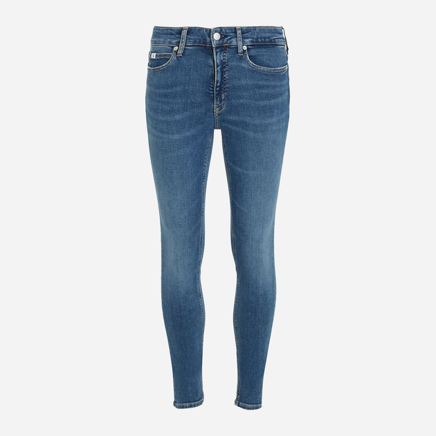 Джинси Skinny жіночі Calvin Klein Jeans J20J221581-1BJ W30L32 Темно-блакитні (8720107893207) - зображення 5