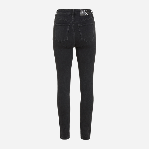 Джинси Skinny жіночі Calvin Klein Jeans J20J221584-1BY W27L30 Чорні (8720107893825) - зображення 6