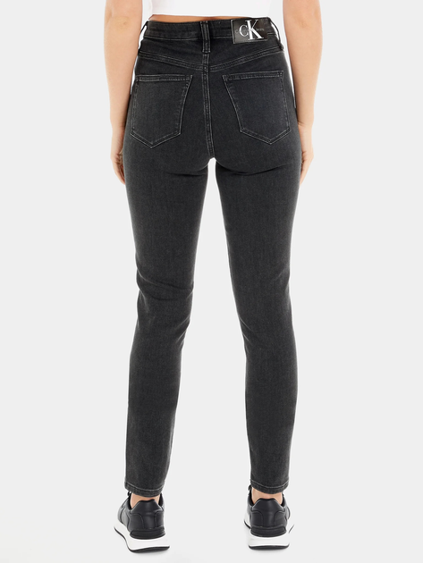 Джинси жіночі Calvin Klein Jeans J20J221584-1BY W29L32 Чорні (8720107893962) - зображення 2