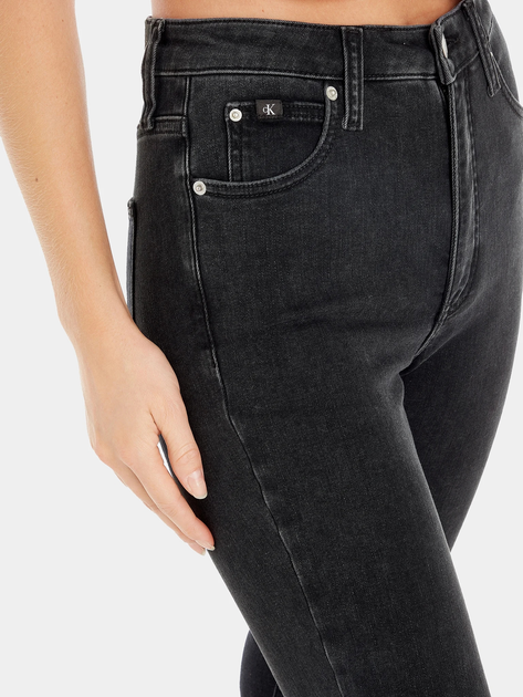 Jeansy skinny damskie Calvin Klein Jeans J20J221584-1BY W30L32 Czarne (8720107893979) - obraz 3