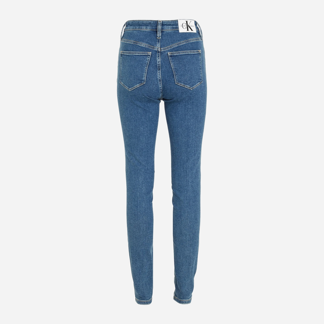 Jeansy skinny damskie Calvin Klein Jeans J20J221585-1A4 W28L30 Niebieskie (8720107894198) - obraz 6