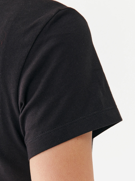 Футболка жіноча Calvin Klein Jeans J20J220253-BEH M Чорна (8719856760236) - зображення 4