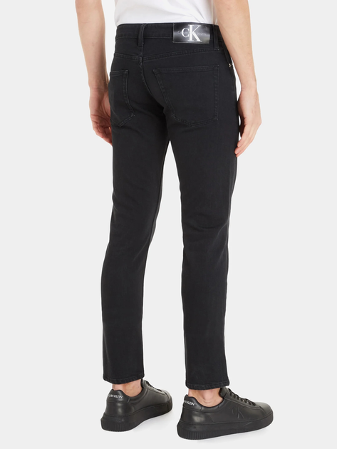 Jeansy męskie Calvin Klein Jeans J30J323687-1BY W32L34 Czarne (8720107892897) - obraz 2