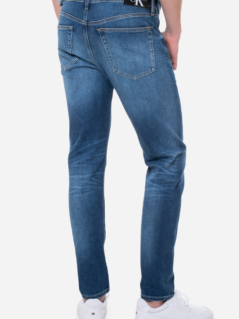 Джинси Slim fit чоловічі Calvin Klein Jeans J30J323691-1BJ W36L34 Темно-блакитні (8720107893399) - зображення 2