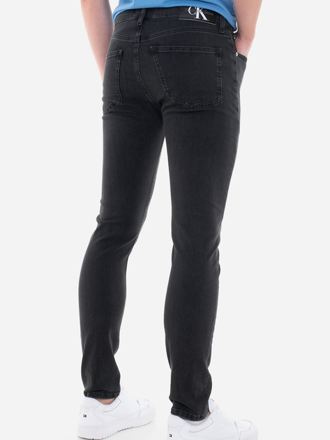 Джинси Skinny чоловічі Calvin Klein Jeans J30J323696-1BZ W33L32 Чорні (8720107893641) - зображення 2