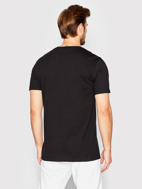 Koszulka męska bawełniana Calvin Klein Jeans J30J320936-BEH XL Czarna (8719855869176) - obraz 2