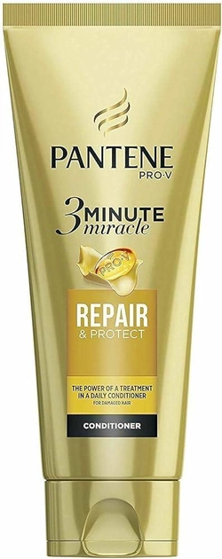 Odżywka do włosów Pantene Pro-V 3 Minute Miracle Repair & Protect Conditioner 200 ml (8001090373748) - obraz 1