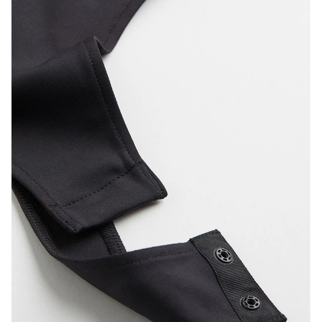 Боди-майка женская H&M 1073177 L Черная (2000001431153) - Фото 2 Боди-майка женская H&M 1073177 L Черная (2000001431153) - изображение 2