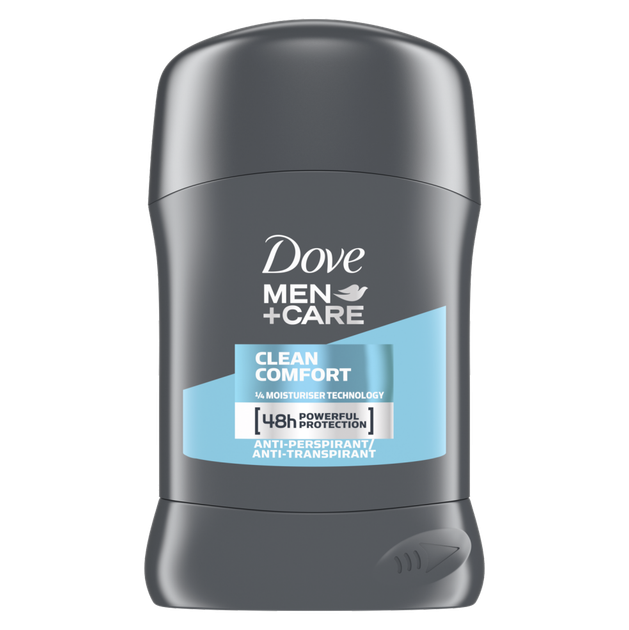 Дезодорант Dove стик MEN Clean Comfort 50 мл антиперспирант - изображение 2