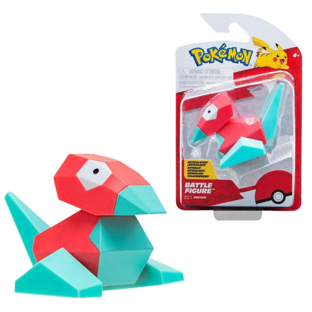 Фігурка Jazwares Pokemon Battle Raboot Porygon Wave 14 (191726480839) - зображення 2