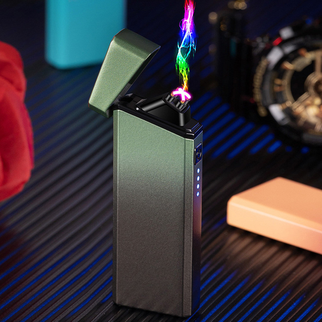 Зажигалка usb плазменная Monreal, сенсорная зажигалка в подарочной ...