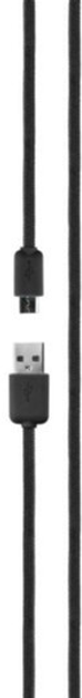 Kabel Xqisit micro-USB-USB Type A 1.8 m Black (4029948015729) - obraz 1