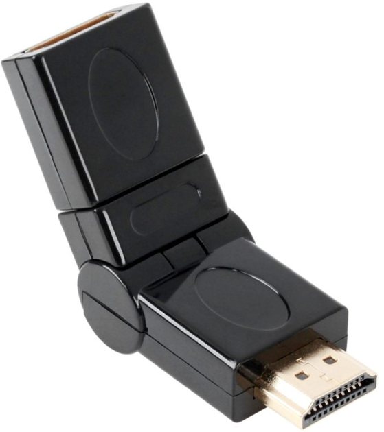 Złącze HDMI-HDMI Black (5901436798514) - obraz 2
