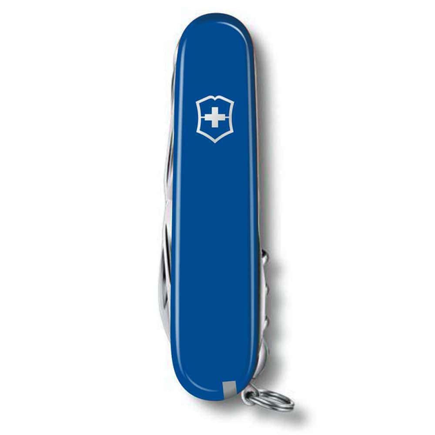 Швейцарський ніж Victorinox HUNTSMAN 91мм/15 функцій, сині накладки - зображення 2