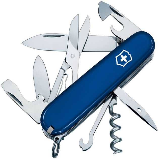 Швейцарский нож Victorinox CLIMBER 91мм/14 функций, синие накладки - изображение 1