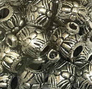 Бейл, Держатель для кулона, " Цветок ", Античное серебро, Пластик, 13 mm x 10 mm - Фото 3 Бейл, Держатель для кулона, " Цветок ", Античное серебро, Пластик, 13 mm x 10 mm - изображение 3