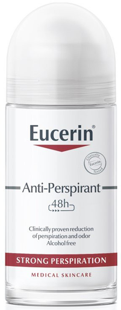 Antyperspirant Eucerin Desodorante Antitranspirante Roll On 48h 50 ml (4005800028311) - obraz 1