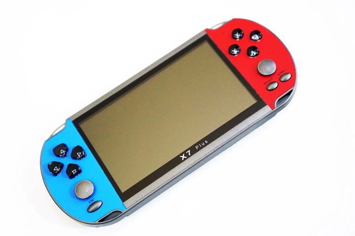 Портативная игровая ретро приставка X7 plus 8GB 9999 игр – фото