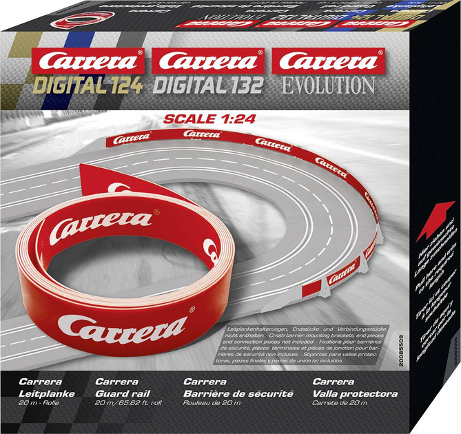 Бар'єр Carrera для треків з серій Evoltion, Digital 132 i Digital 124 Mantinel 20 м (4007486855090) - зображення 2