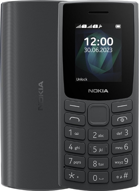 Telefon komórkowy Nokia 105 TA-1557 DualSim Charcoal (1GF019CPA2L11) - obraz 1