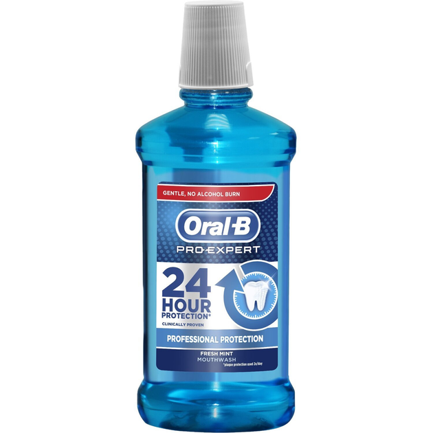 Ополіскувач для ротової порожнини Oral-B Pro Expert Mouthwash 500 мл (4015600572969) - зображення 1