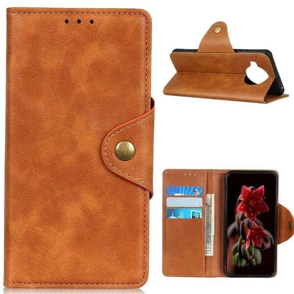 Чохол UniCase Vintage Wallet для Xiaomi Mi 10T Lite - Brown - Фото 1 Чохол UniCase Vintage Wallet для Xiaomi Mi 10T Lite - Brown - зображення 1