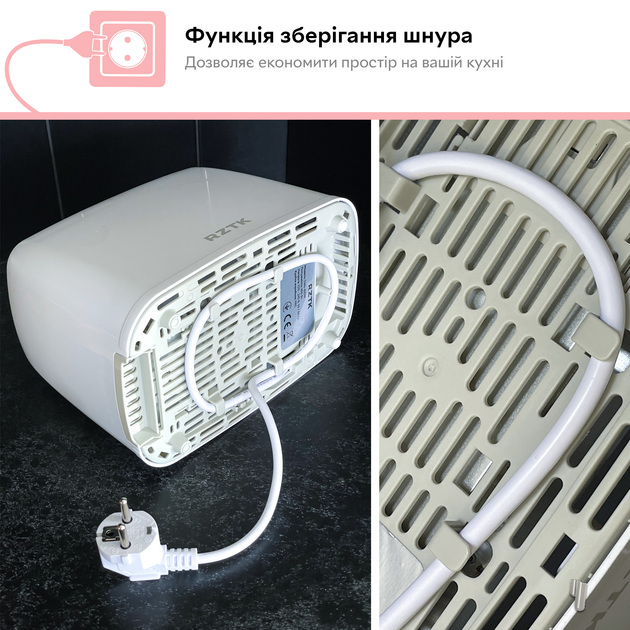 Тостер RZTK Daily 650W - зображення 7