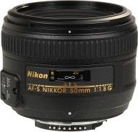 Об'єктив Nikon 50 мм f/1.8G AF-S NIKKOR - Фото 1 Об'єктив Nikon 50 мм f/1.8G AF-S NIKKOR - зображення 1