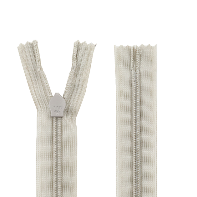 Молния потайная YKK, нейлоновая тесьма, тип 2 - 60 см 832 0077600 ...