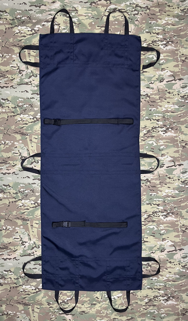 Носилки эвакуационные медицинские мягкие бескаркасные Signal Синие SG00049 - изображение 1